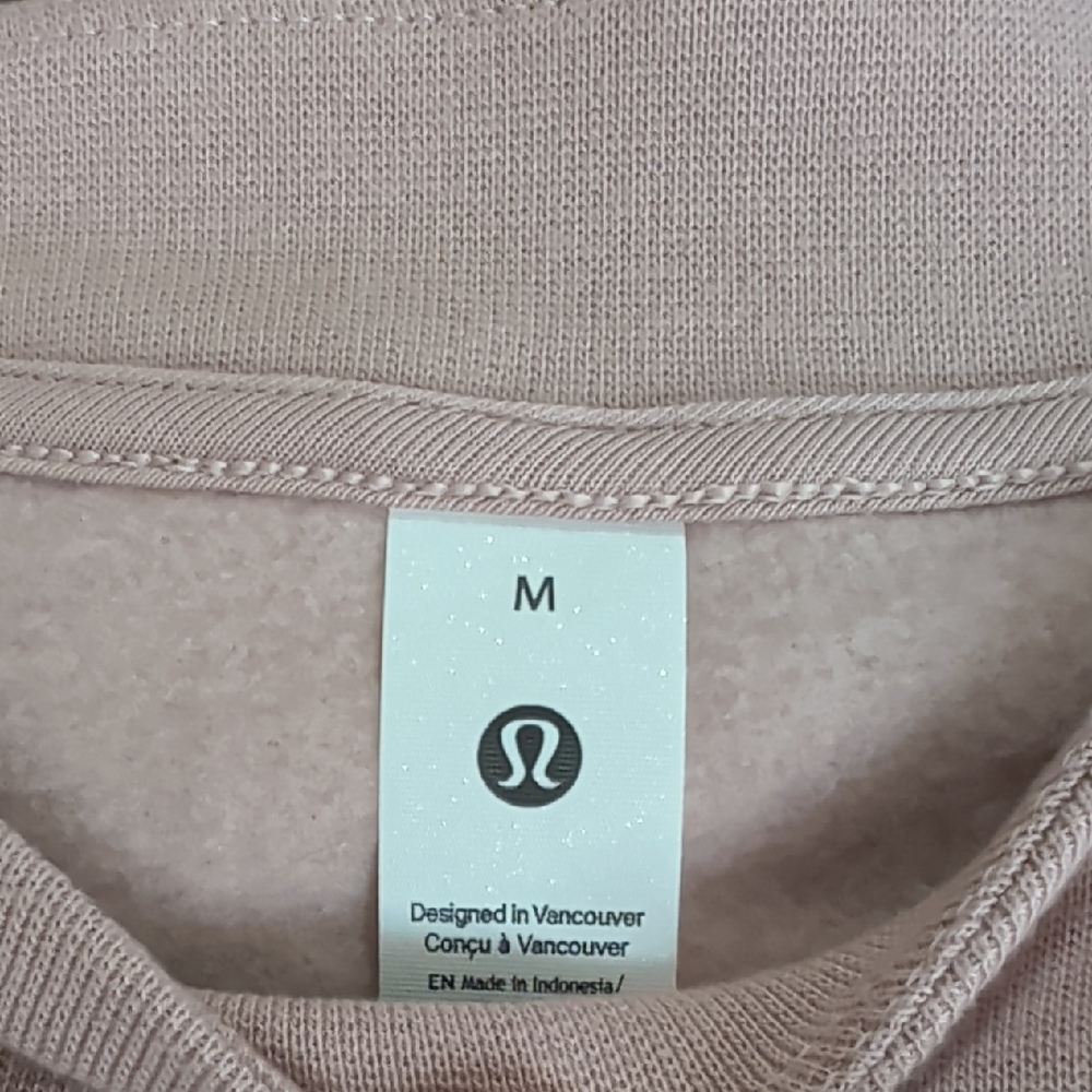 Lululemon Loungeful Relaxed Crew Mink Pink NWT - Picture 6 of 7